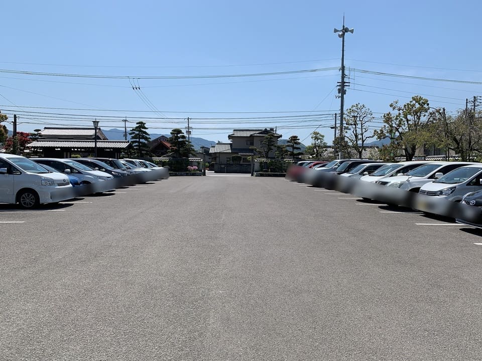 杖ノ淵公園駐車場